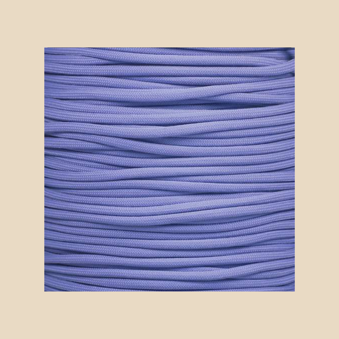 Purple hat rope attachment for baseball caps and golf hats – detailed texture view