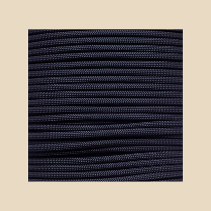 Blue hat rope attachment for baseball caps and golf hats – detailed texture view